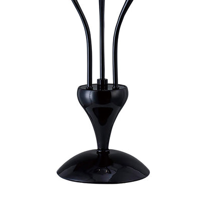 Diyas Llamas Table Lamp 3 Light G4 Black, NOT LED/CFL Compatible