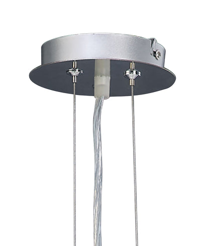 Diyas Sinclair 32cm  4 Light G9 Polished Chrome Ceiling Pendant Light Fitting