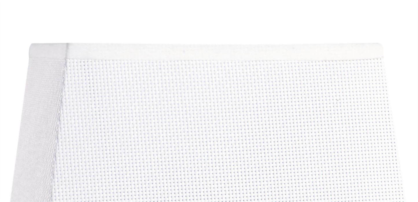 Mantra M5239 Habana White Square Shade 160/200 x 152mm, Suitable for Wall Lights