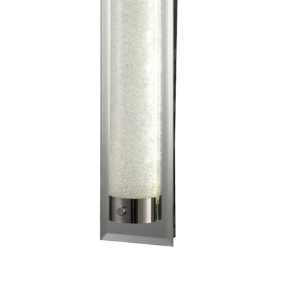 Mantra Fusion Tube Flush 21W LED 4000K Polished Chrome/Sand Diamond, 1800lm, 3yrs Warranty Crystal