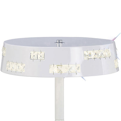 Diyas Phoenix Crystal Table Lamp 18 X 0.5W LED 4000K White