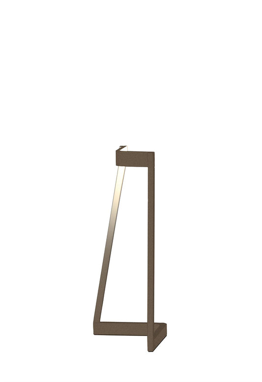Mantra Minimal Table Lamp, 5W LED, 3000K, 375lm, Sand Brown, 3yrs Warranty