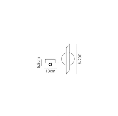 Mantra M5784 Take Blanco Wall Light 12W LED 3000K, 540lm, White, 3yrs Warranty