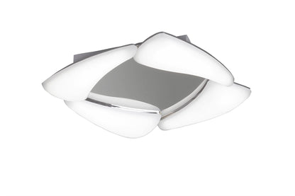Mantra Mistral LED M3806 Mistral Ceiling 24W LED 3000K, 2160lm, Polished Chrome/Frosted Acrylic, 3yrs Warranty - M3806 Ceiling