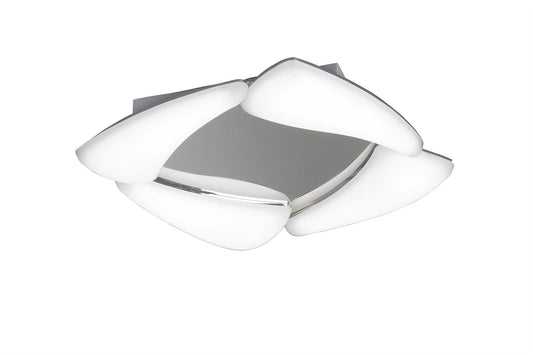 Mantra Mistral LED M3806 Mistral Ceiling 24W LED 3000K, 2160lm, Polished Chrome/Frosted Acrylic, 3yrs Warranty - M3806 Ceiling
