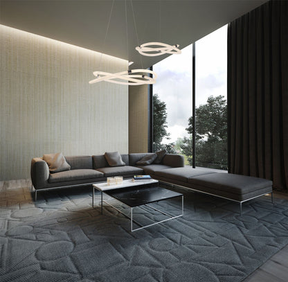 Mantra Infinity II 73cm Ceiling Light, 60W LED, 3000K, 4500lm, IP20, Chrome, 3yrs Warranty