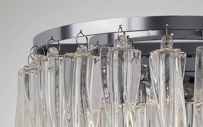 Diyas Tropez Wall Light 2 Light G9 Polished Chrome/Glass