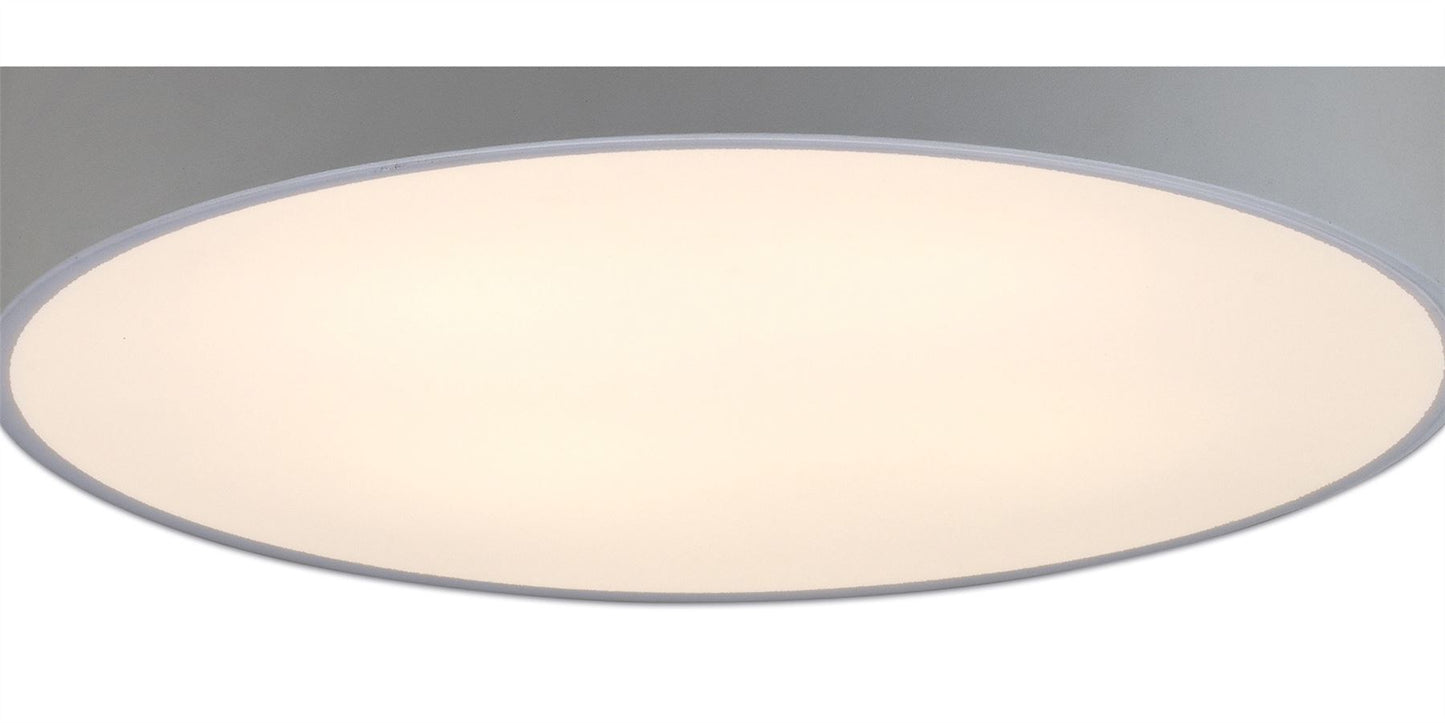 Mantra M6169 Mini Ceiling 50cm Round, 5 x E27 (Max 20W), Silver - M6169 Ceiling