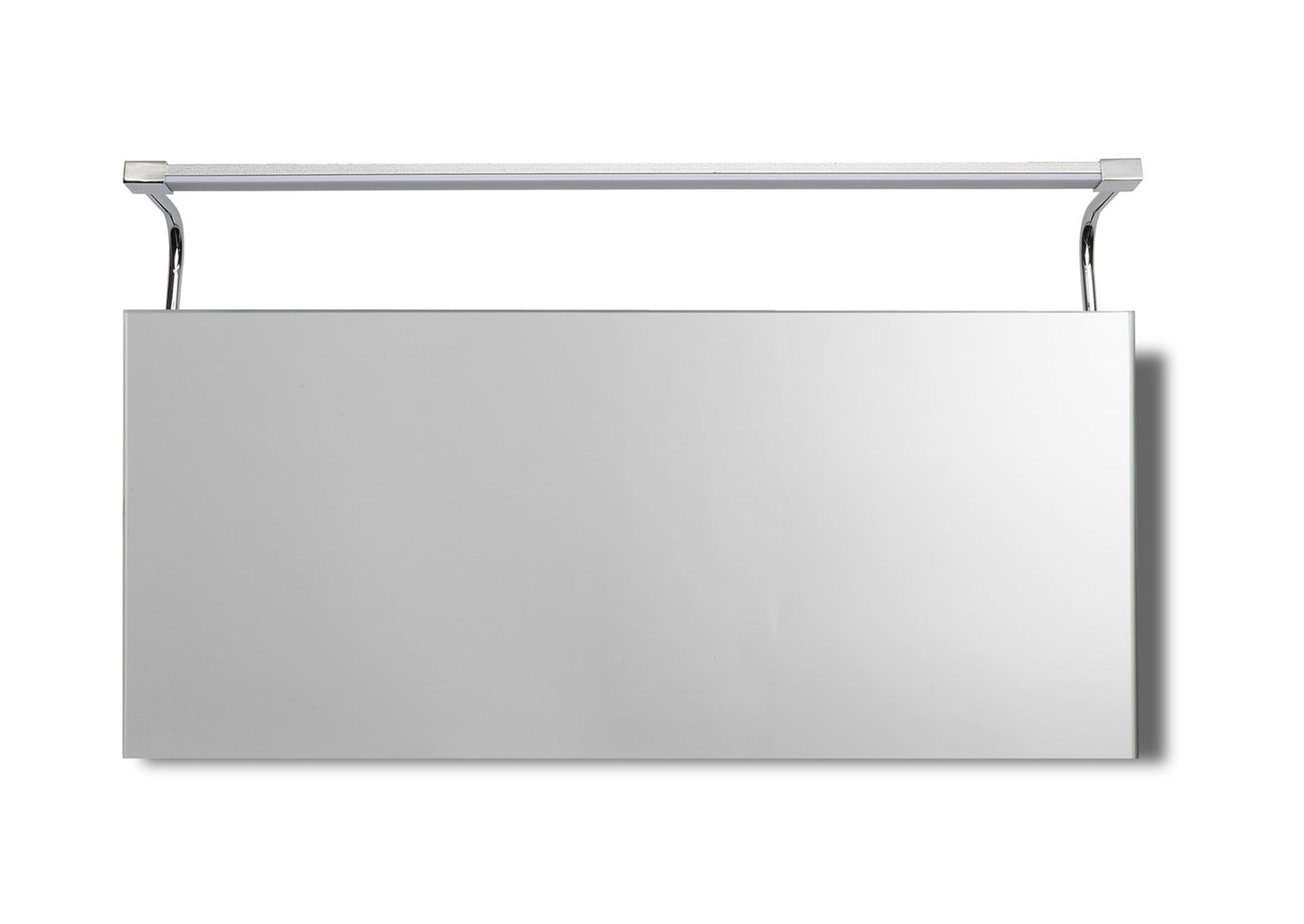 Mantra M5088 Sisley Wall Light 10W LED Big Double IP44 4000K, 850lm, Silver/Frosted Acrylic/Polished Chrome, 3yrs Warranty