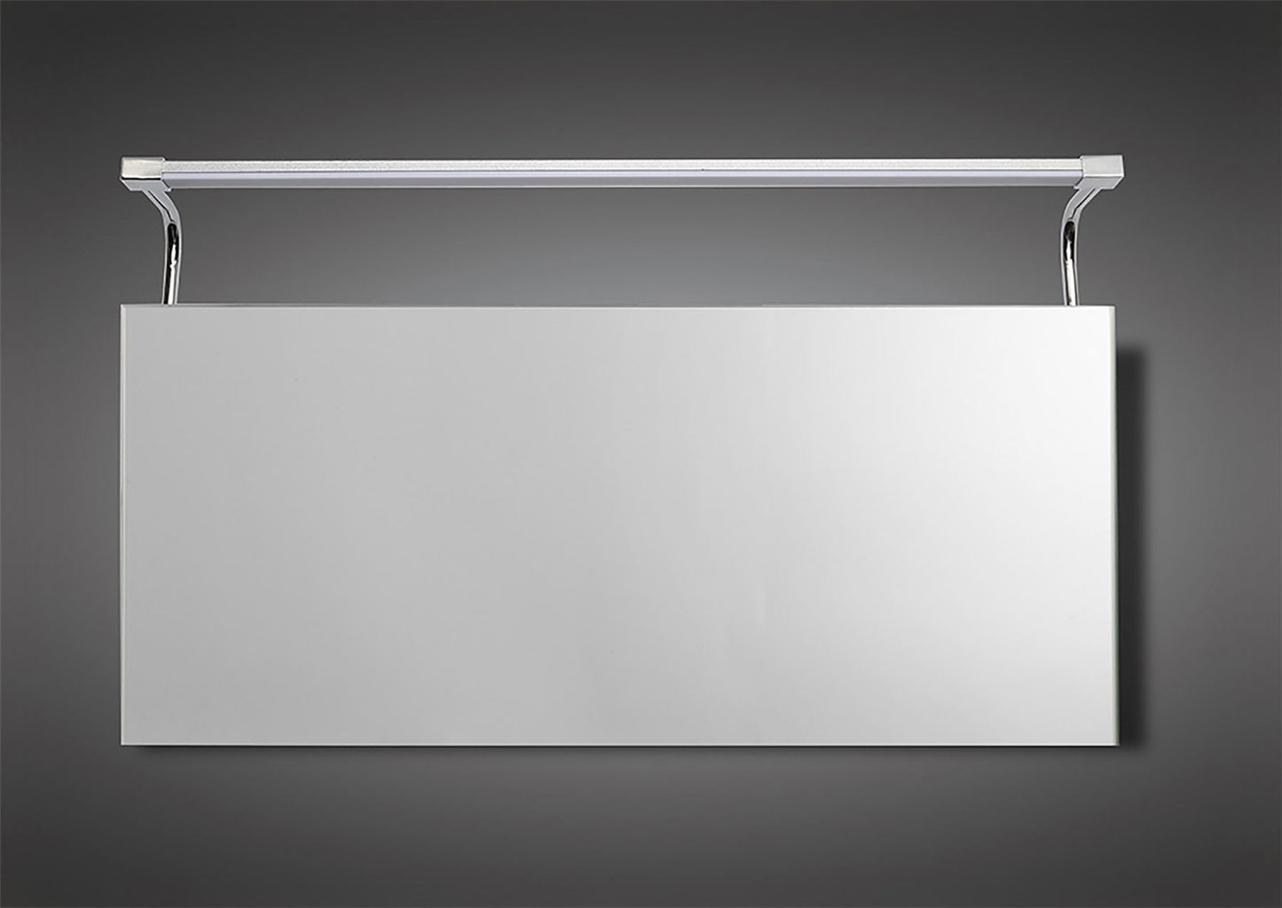 Mantra M5088 Sisley Wall Light 10W LED Big Double IP44 4000K, 850lm, Silver/Frosted Acrylic/Polished Chrome, 3yrs Warranty