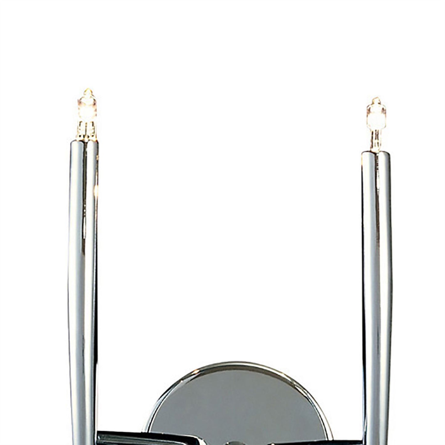 Diyas Zest Wall Light 2 Light G4 Polished Chrome/Crystal, NOT LED/CFL Compatible