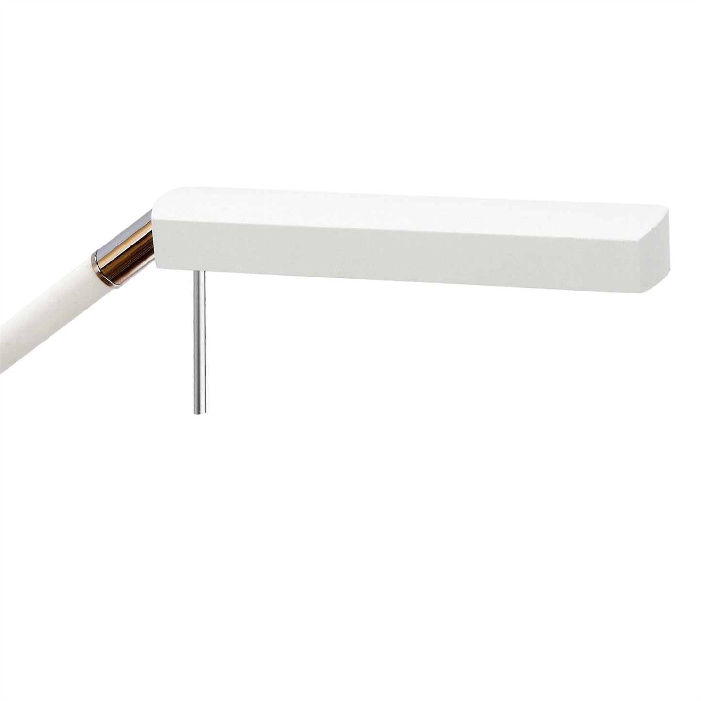 Mantra M4954 Phuket Wall Light 1 Light 7W LED 3000K, 600lm, Matt White/Polished Chrome, 3yrs Warranty