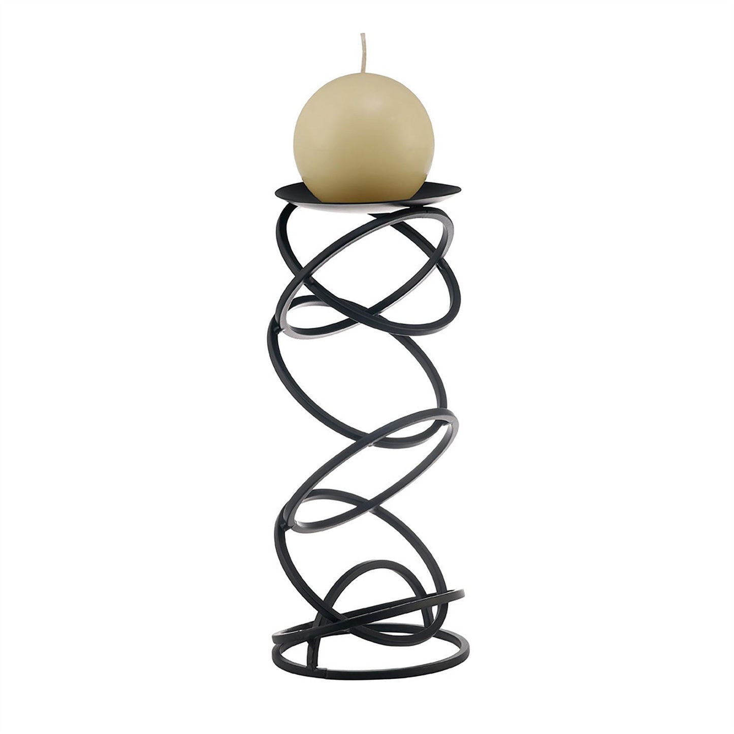 Diyas Home (DH) Zodiac Candle Holder 28cm Black Art