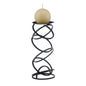 Diyas Home (DH) Zodiac Candle Holder 28cm Black Art