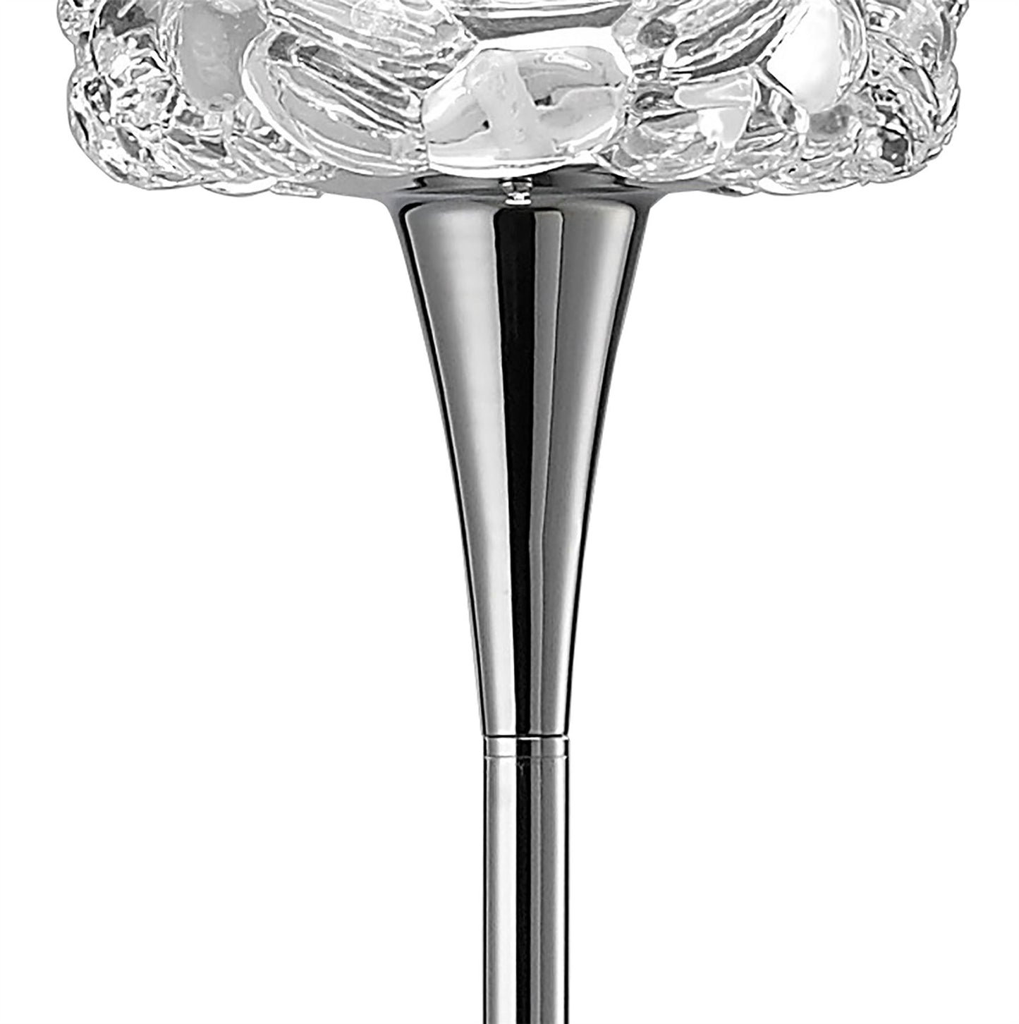 Mantra M3939 O2 Floor Lamp 1 Light E27, Polished Chrome