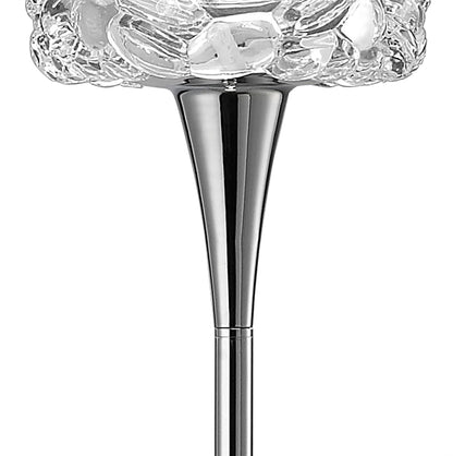Mantra M3939 O2 Floor Lamp 1 Light E27, Polished Chrome