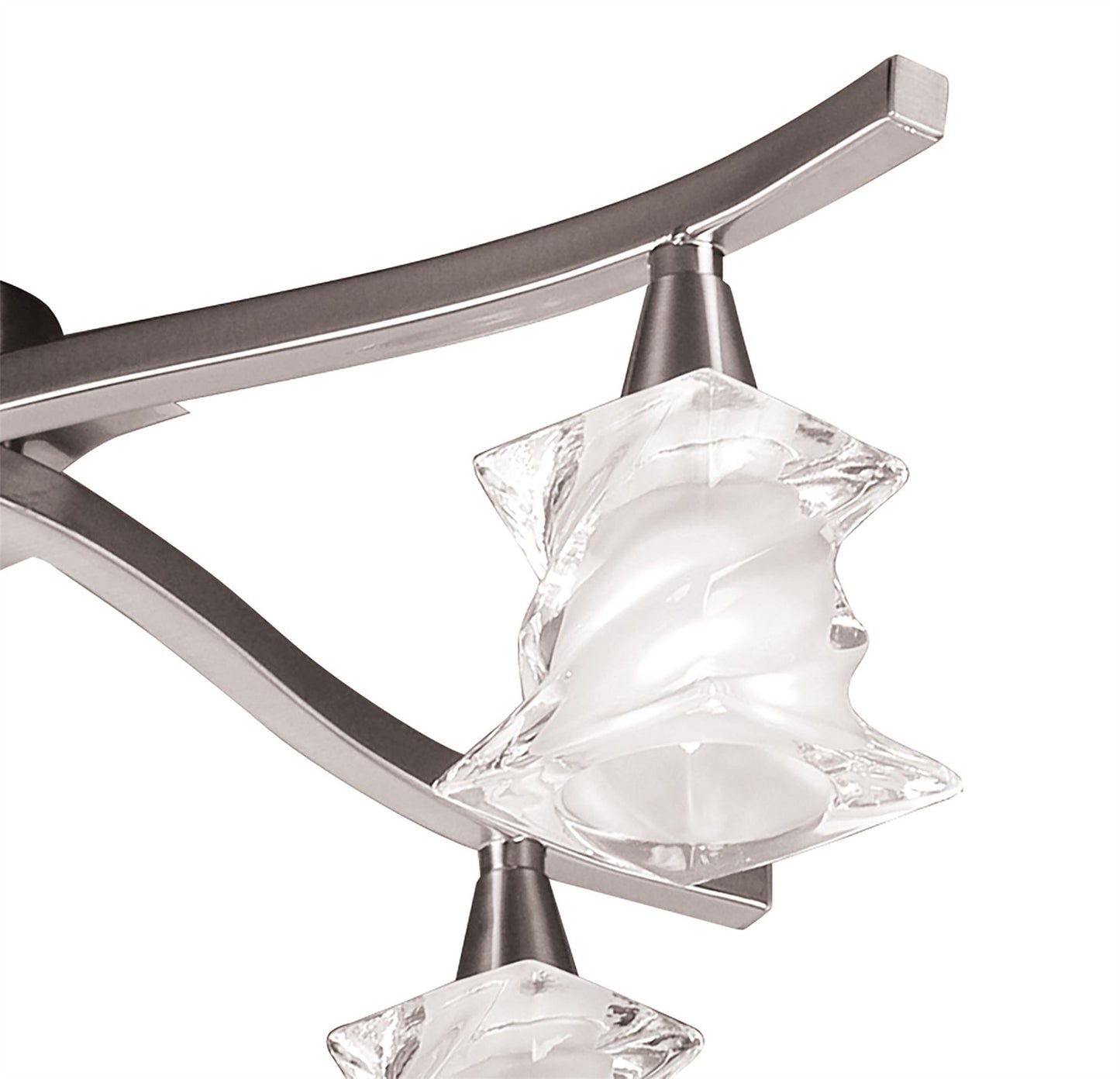 Mantra Salomon 50cm Ceiling 4 Light G9, Polished Chrome