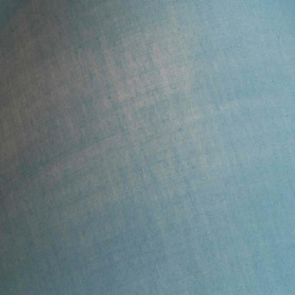 Oaks Lighting S501/8 Cotton Coolie Lampshade 200mm - Reversable Gimbal Light Shade - Smoke Blue