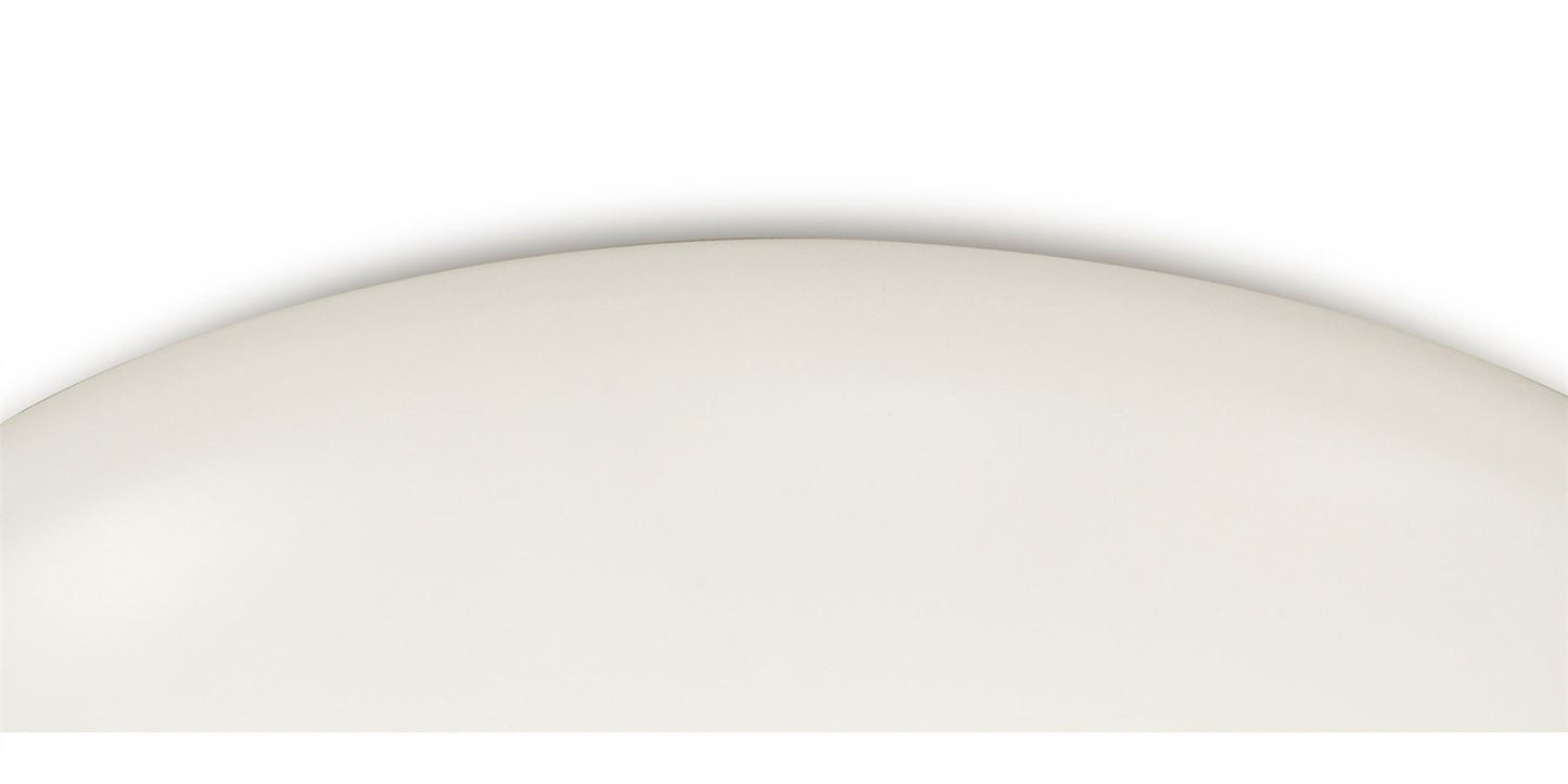 Mantra Fusion Fusion M6235 Opera Flush Ceiling Light 41cm Round, 24W LED, 3000-6500K Tuneable White, 1680lm, White, Remote Control, 3yrs Warranty