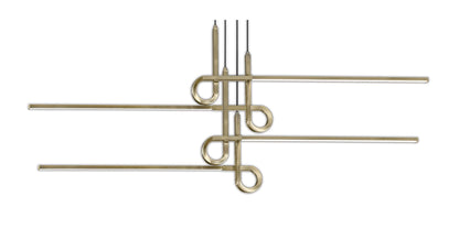 Mantra M6123 Cinto Pendant 42W LED, 3000K, 3360lm, Antique Brass, 3yrs Warranty