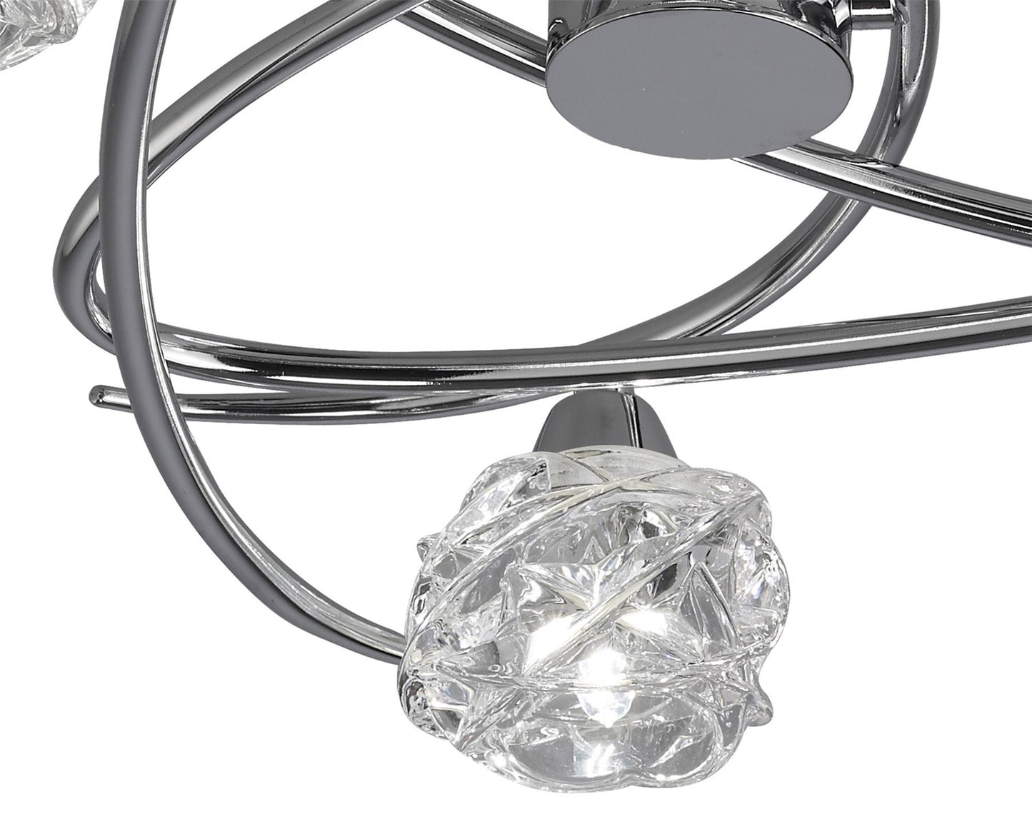Mantra M3944 Maremagnum Ceiling 3 Light G9, Polished Chrome