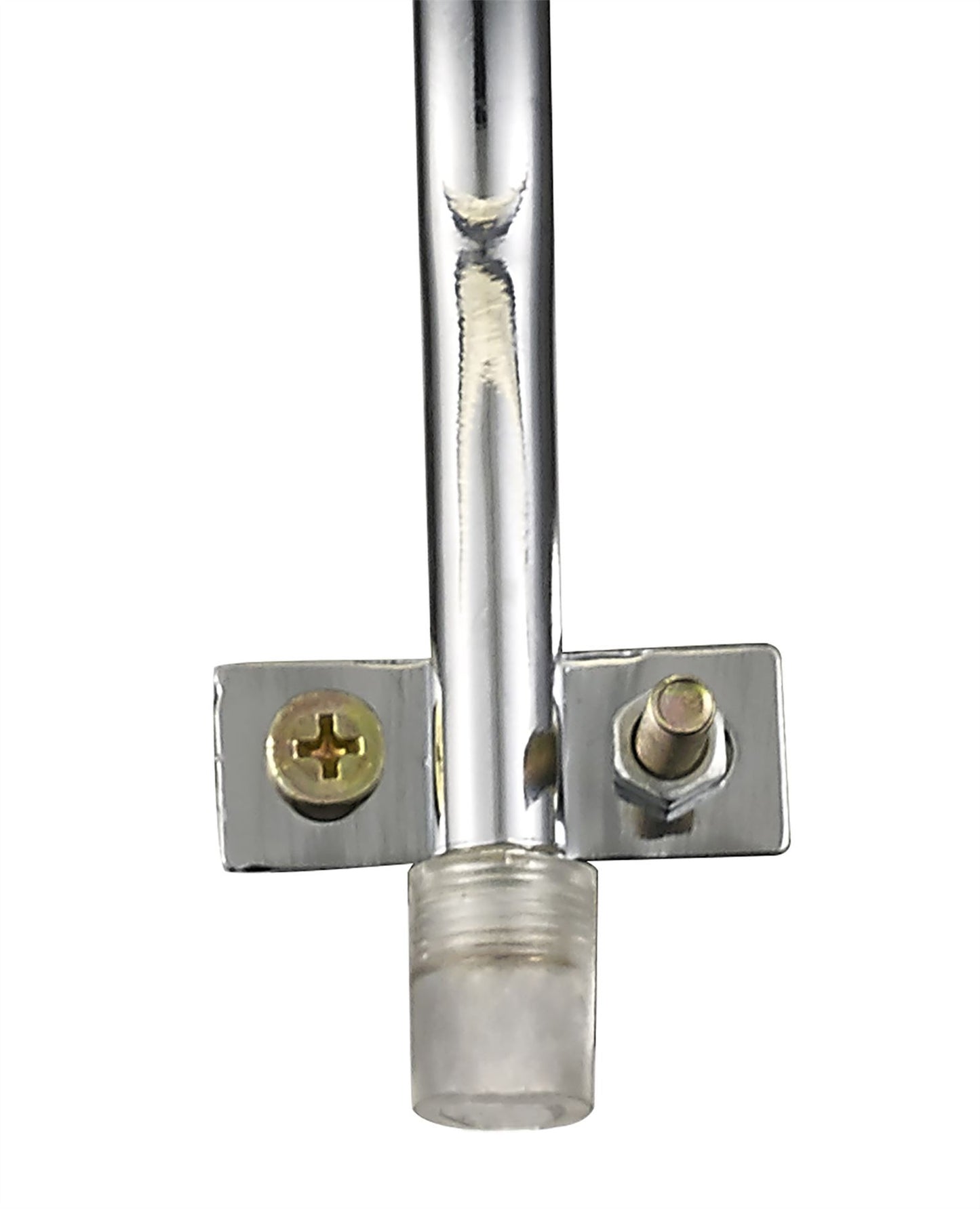 Mantra M5085 Sisley Wall Light 7W LED Chrome IP44 4000K, 420lm, Silver/Frosted Acrylic/Polished Chrome, 3yrs Warranty