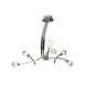 Mantra Pietra 70cm Pendant 3 Arm 6 Light G9, Polished Chrome