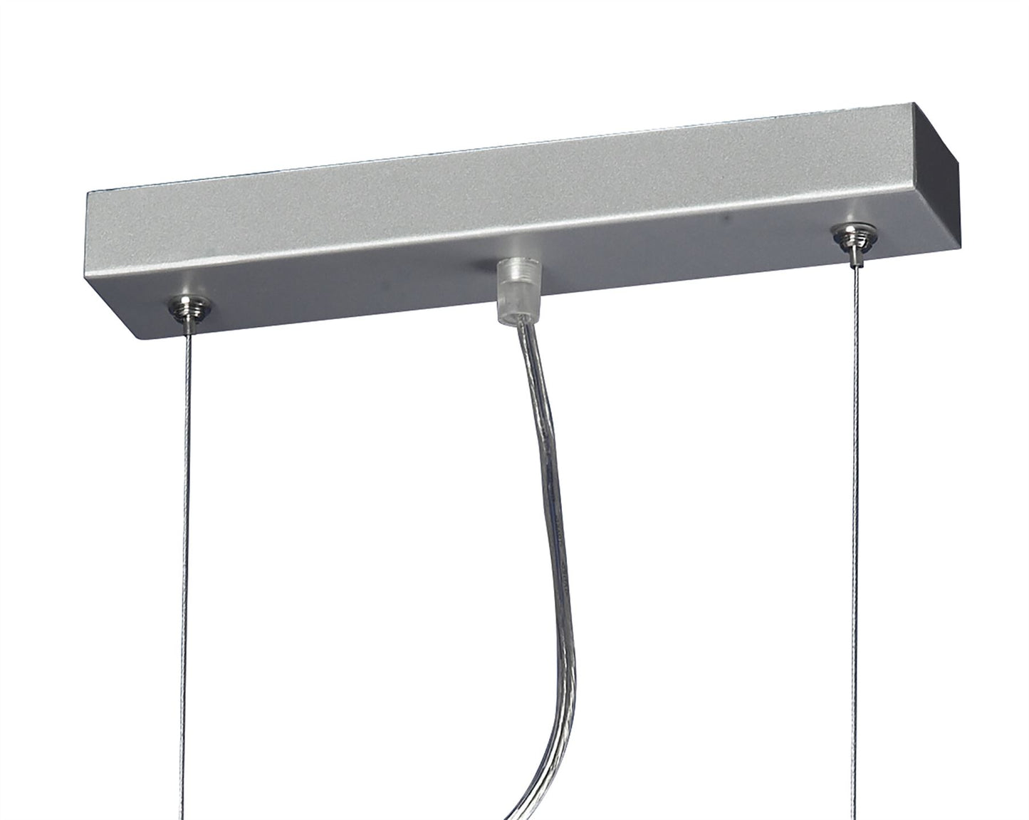 Mantra (0040 004) Ull Pendant 4 Light G9 Silver Grey