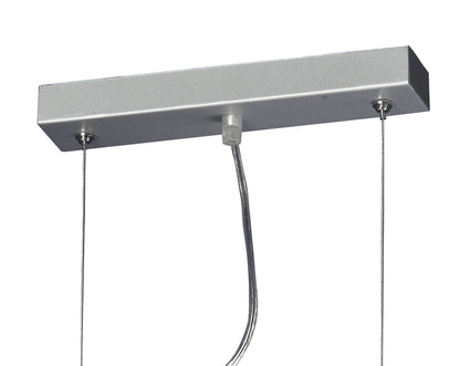 Mantra (0040 004) Ull Pendant 4 Light G9 Silver Grey