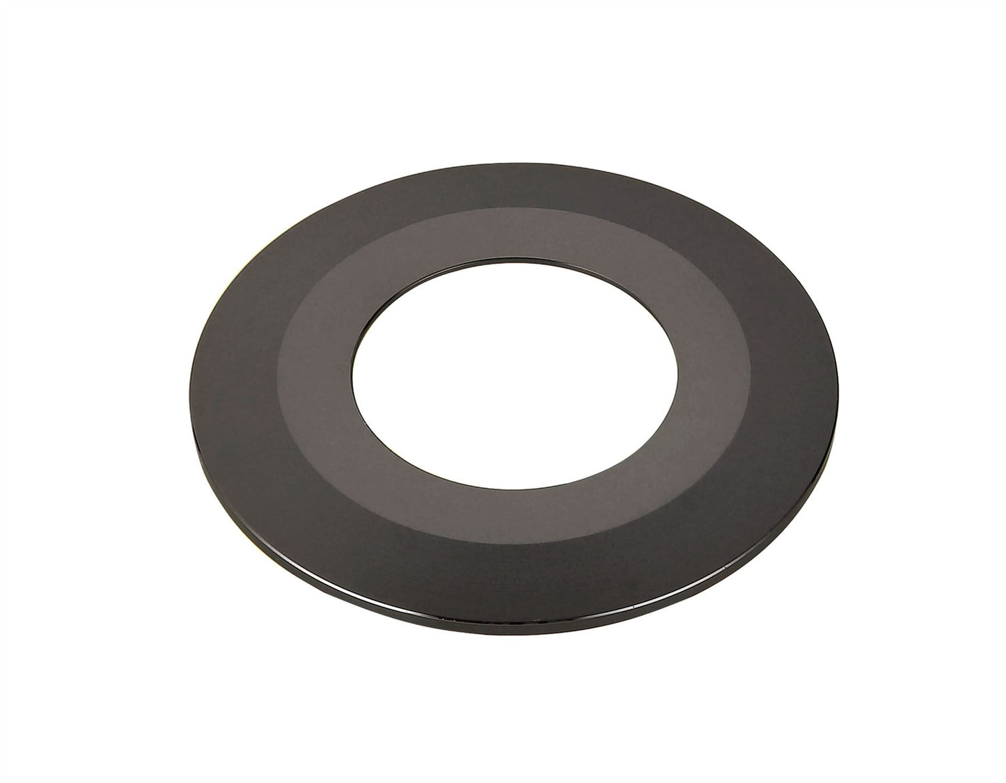 Dlux Bazi, Black Chrome Aluminum Ring, 80mm x 4mm, 5 yrs Warranty Recessed