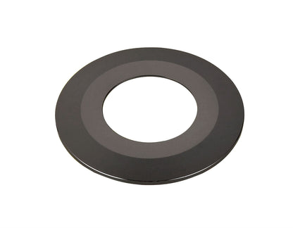 Dlux Bazi, Black Chrome Aluminum Ring, 80mm x 4mm, 5 yrs Warranty Recessed
