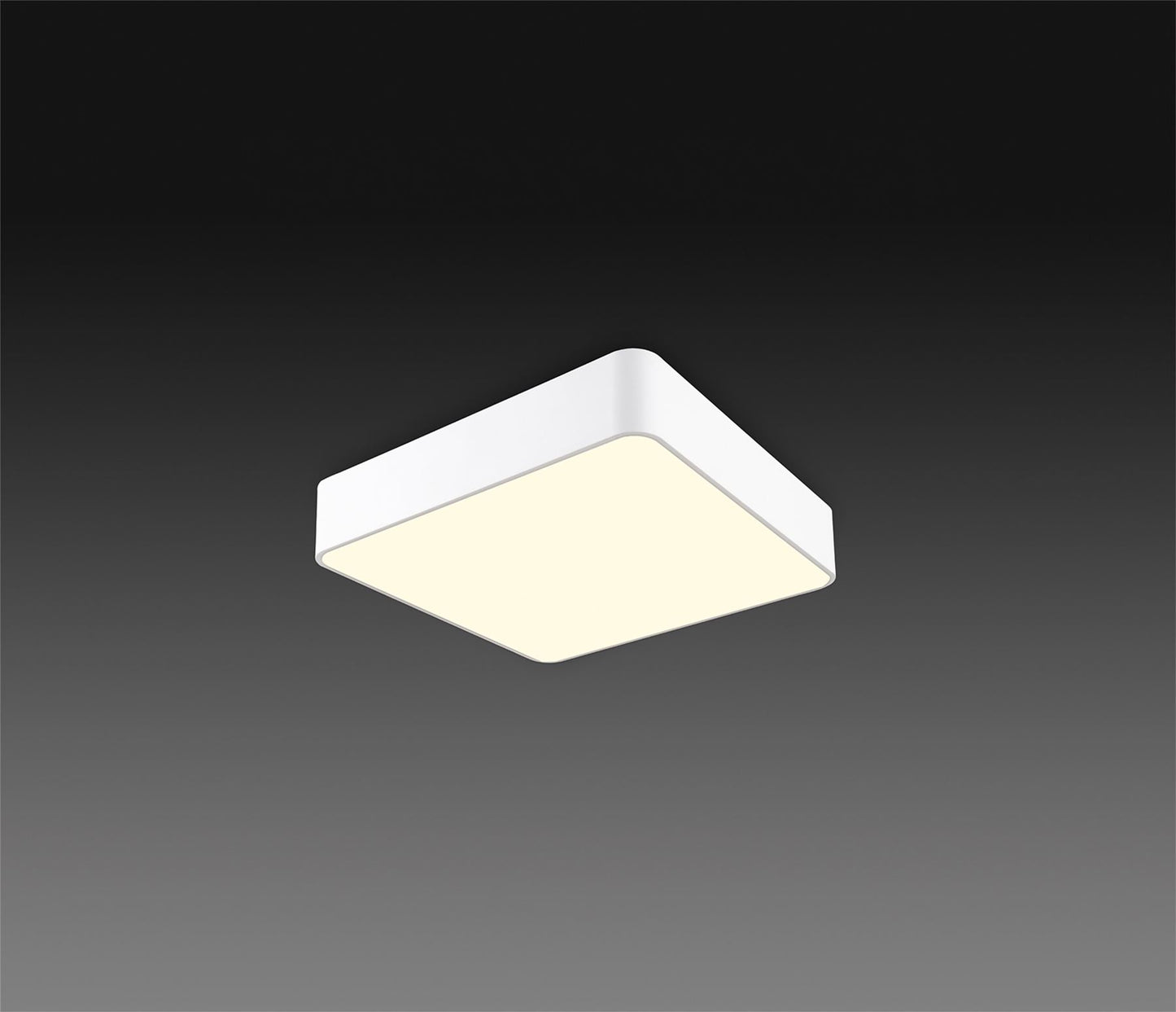 Mantra Fusion M6152 Cumbuco Ceiling 40cm Square, 35W LED, 3000K, 2350lm, White, 3yrs Warranty - M6152 Ceiling