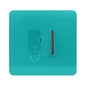 Trendi Artistic Modern Glossy Tactile Fused Spur Switch Bright Teal