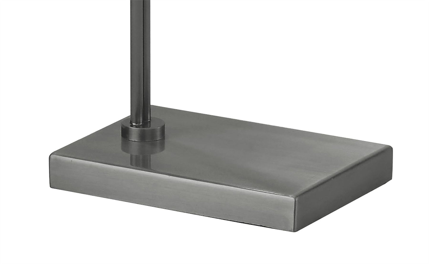 Diyas Ashton Floor Lamp 2 Light G9 Satin Nickel/Crystal, NOT LED/CFL Compatible