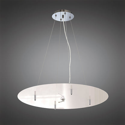 Mantra M5033 Nordica Pendant Kit 90CM, Polished Chrome/White Acrylic