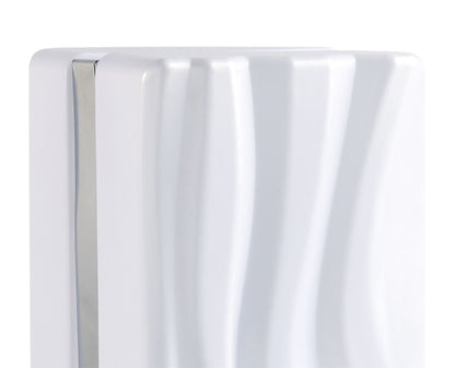 Mantra M5046 Arena Table Lamp 8W LED White IP20 3000K, 1080lm, Polished Chrome/White Acrylic, 3yrs Warranty