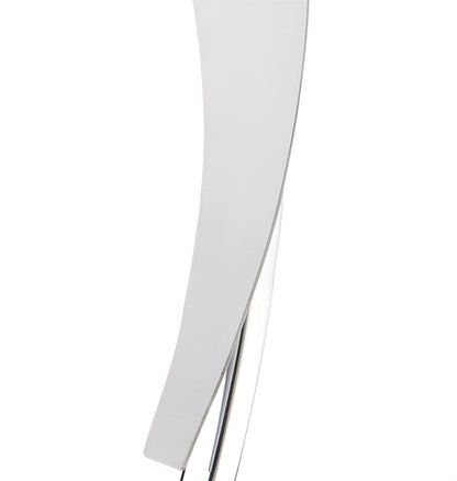 Mantra Fusion Tess Table Lamp 1 Light 5W LED 3000K, 450lm, Matt White/Frosted Acrylic/Polished Chrome, 3yrs Warranty