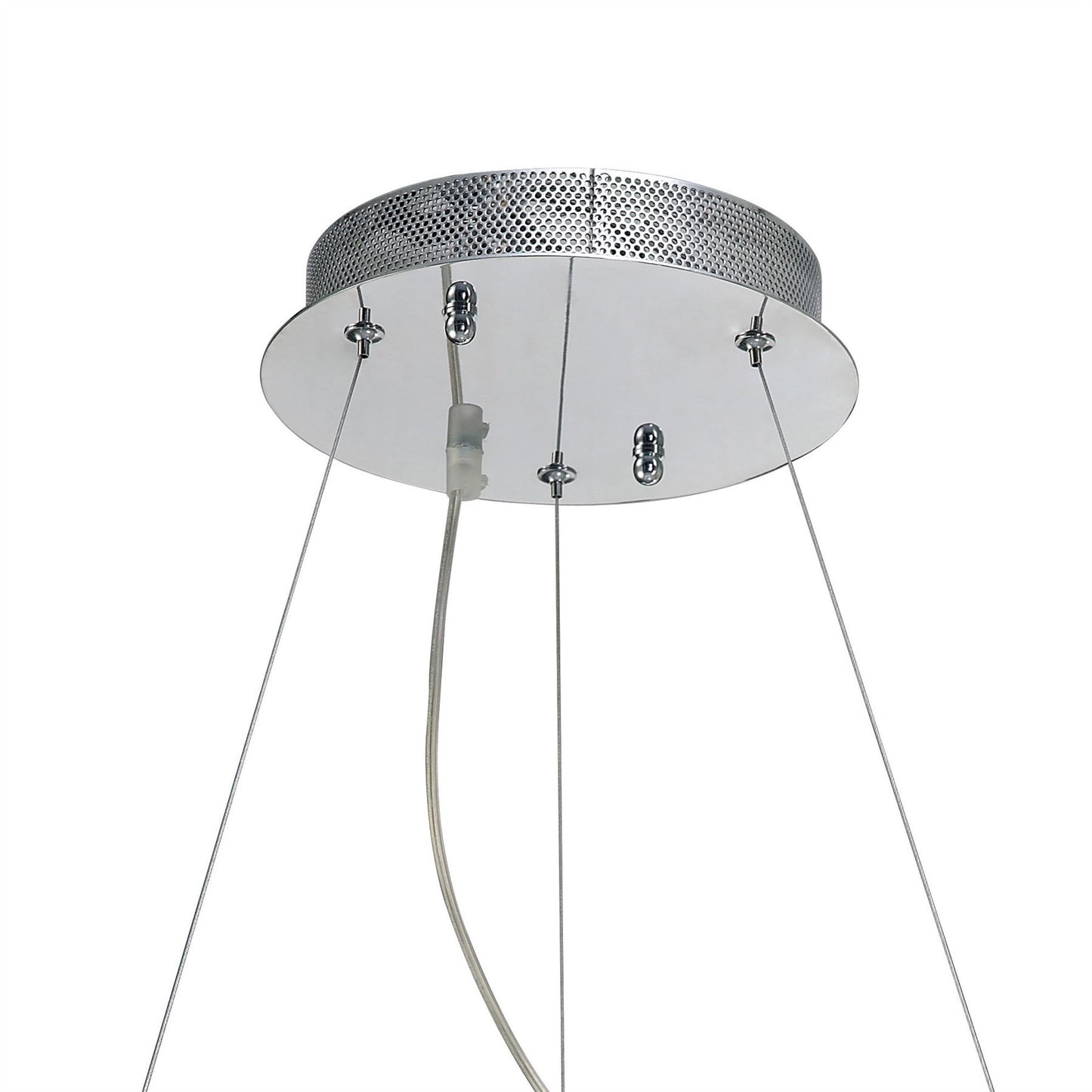 Diyas Galaxy  Round Small 27W LED 4000K Polished Chrome/Crystal Ceiling Pendant Light Fitting