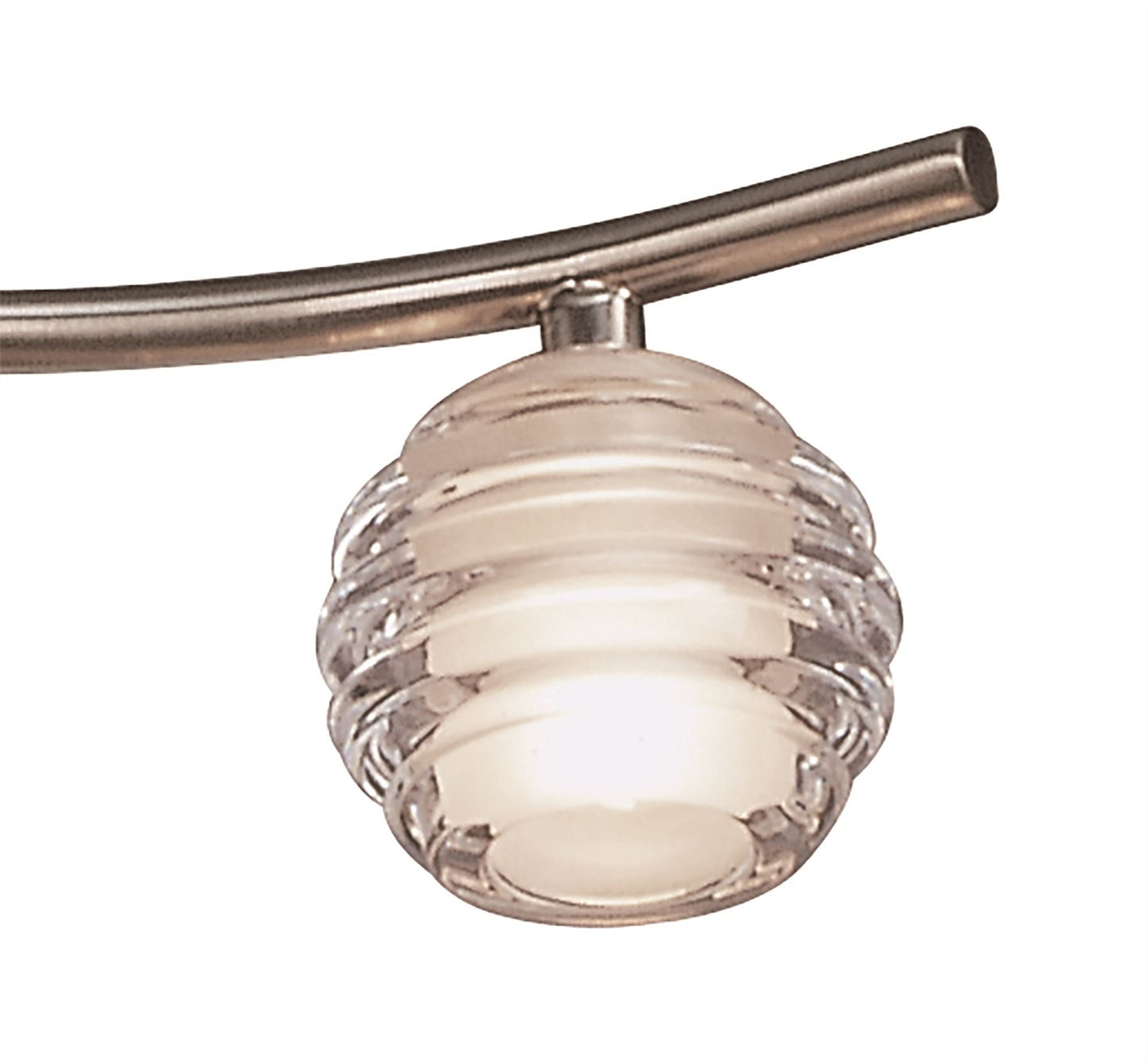 Mantra Sphere 59.3cm Semi Flush 4 Light G9, Satin Nickel