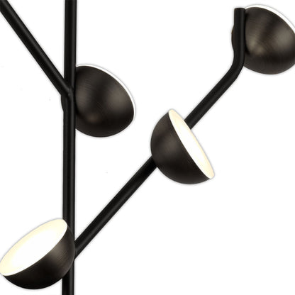 Mantra Adn 8 Light Wall Light, 24W LED, 3000K, 1600lm, Black, 3yrs Warranty