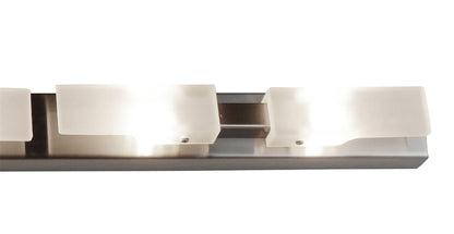 Mantra (0037 008) Arco Linear Ceiling 6 Light G9, Satin Nickel