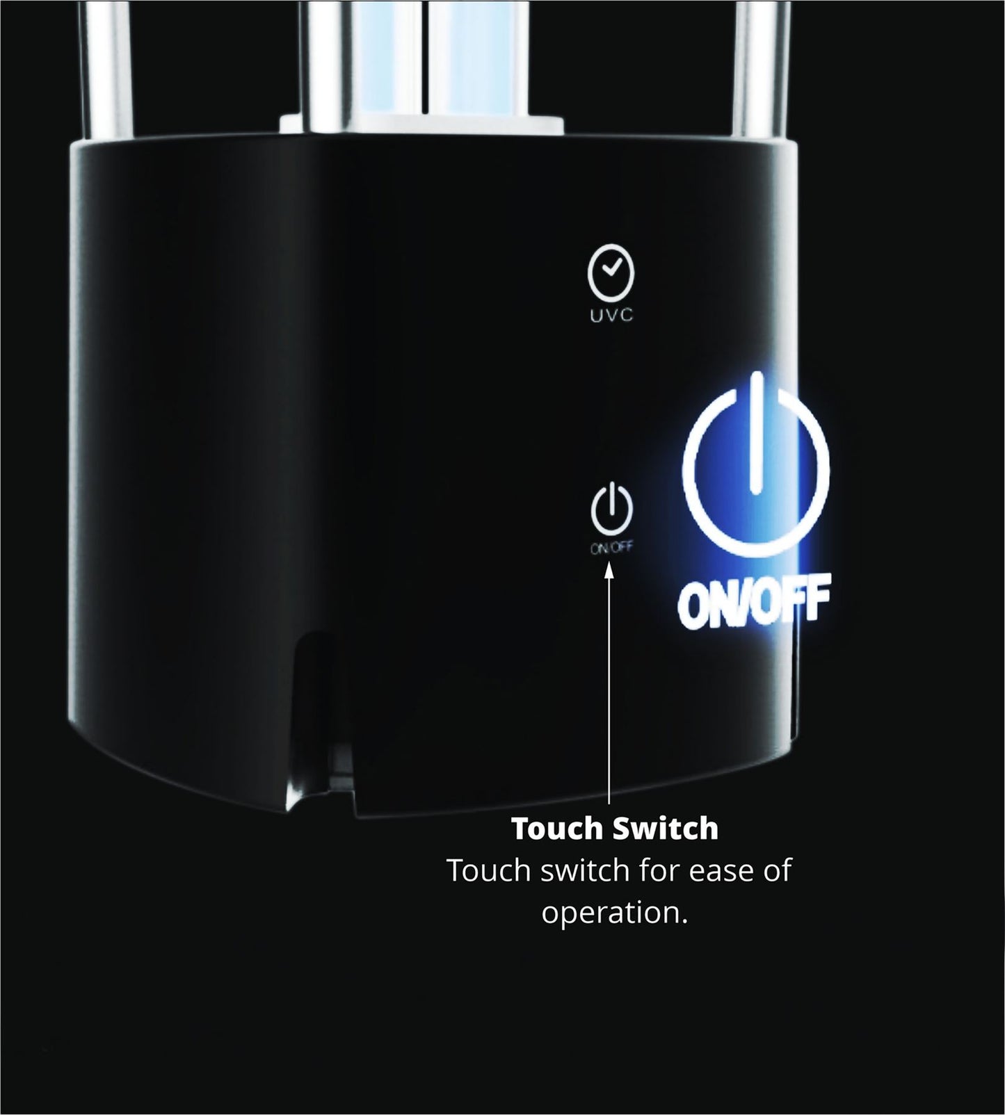 Mantra Fusion Cidal 36W UV-C Germicidal Table Lamp c/w Philips Lamp, **TO BE USED IN VACATED ROOMS ONLY**