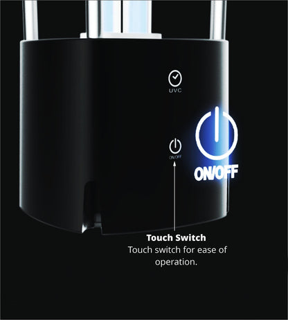 Mantra Fusion Cidal 36W UV-C Germicidal Table Lamp c/w Philips Lamp, **TO BE USED IN VACATED ROOMS ONLY**