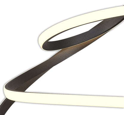 Mantra Nur XL M5807 Nur BR XL Semi Ceiling 80W LED 2800K, 6200lm, Frosted Acrylic/Brown Oxide, 3yrs Warranty - M5807 Ceiling