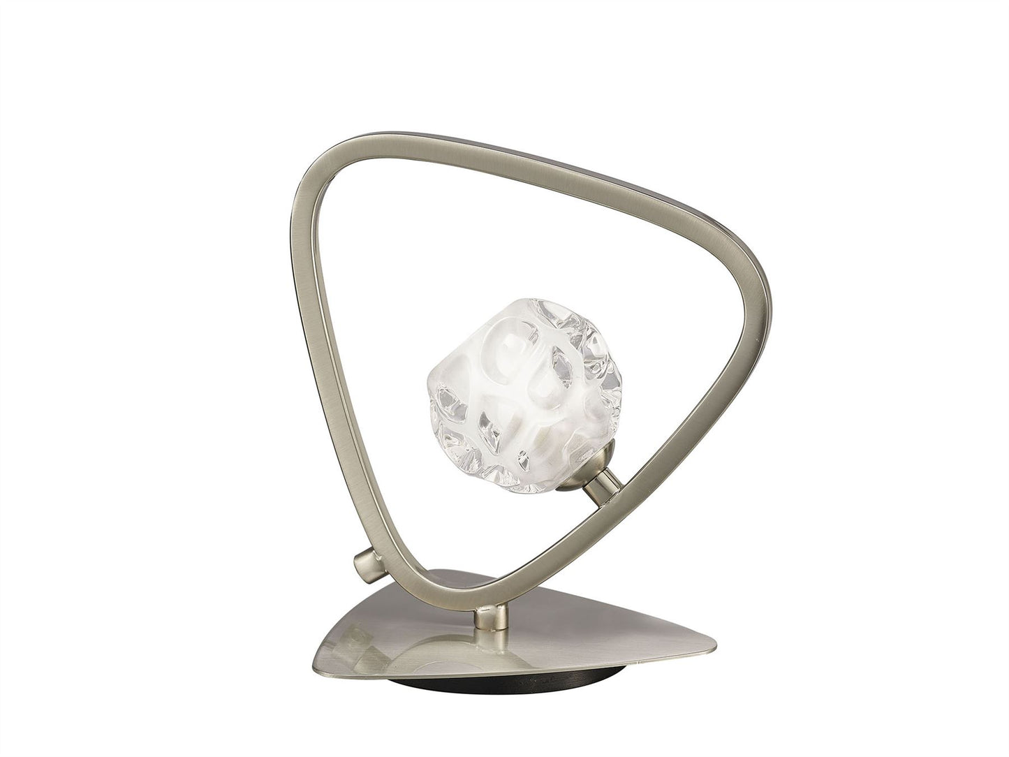 Mantra M5019 Lux Table Lamp 1 Light G9, Polished Chrome