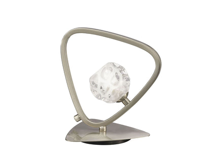 Mantra M5019 Lux Table Lamp 1 Light G9, Polished Chrome
