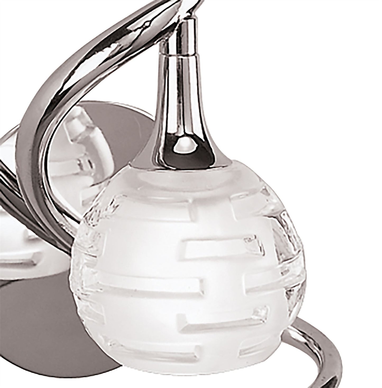 Mantra Dali Wall Light Switched 1 Light G9, Polished Chrome