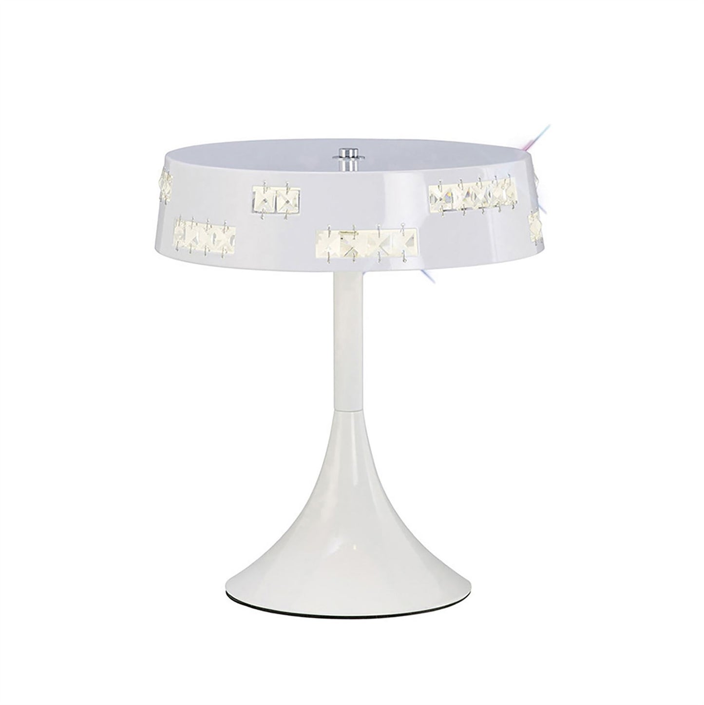 Diyas Phoenix Crystal Table Lamp 18 X 0.5W LED 4000K White