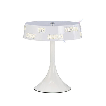 Diyas Phoenix Crystal Table Lamp 18 X 0.5W LED 4000K White