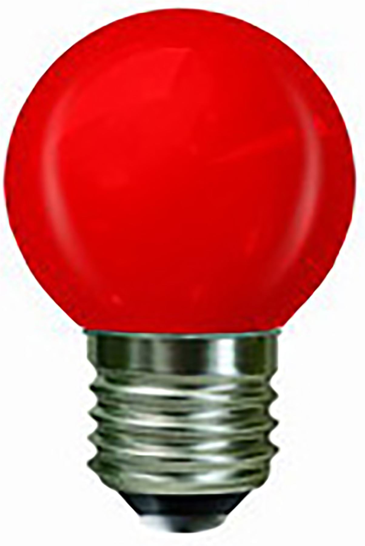 Luxram Decorative Multi-LED Ball E27 0.3W Red LED